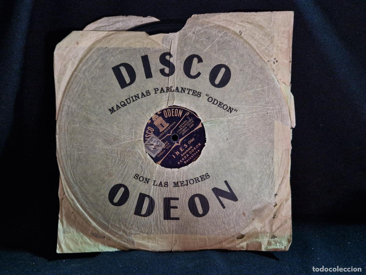 Discos de vinilo: SINGLE. INES AMERICANO. BANDA ODEON.