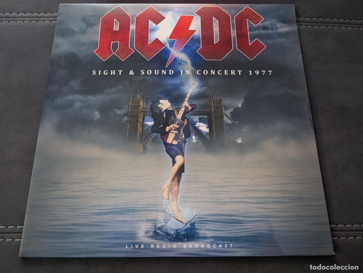 Vinyl records: AC/DC - SIGHT & SOUND IN CONCERT 1977 ..LP DE EDICION MUY LIMITADA DE 2025 - NUEVO