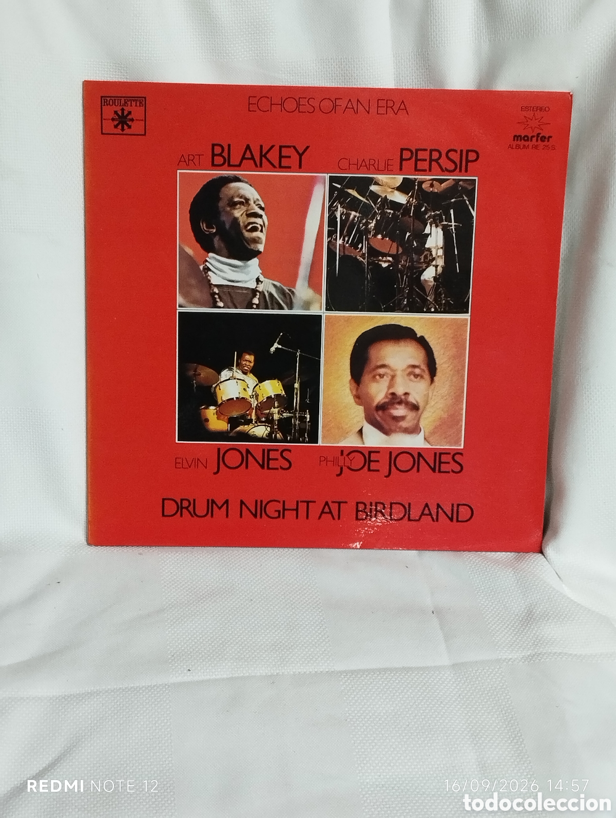 Discos de vinilo: ECHOES OF AN ERA, DRUM NIGHT AT BIRDLAN