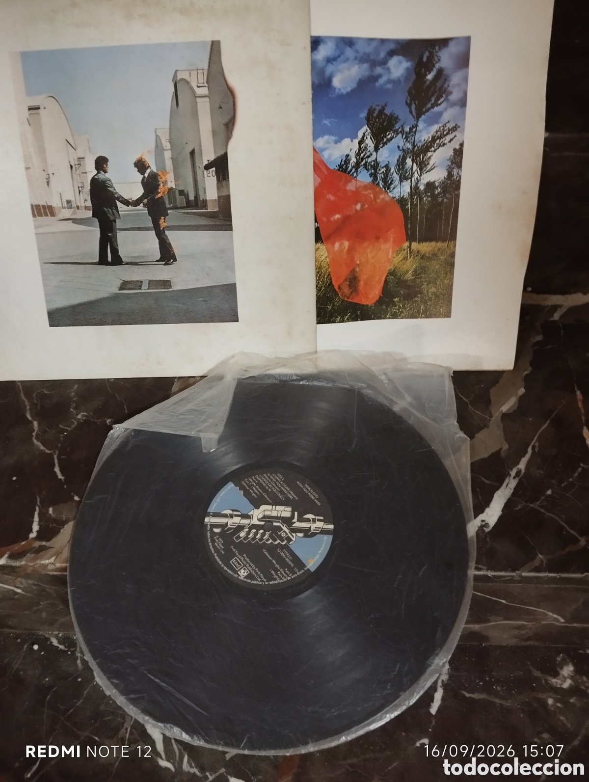Discos de vinilo: PINK FLOYD, WISH YOU WERE HERE - Foto 2