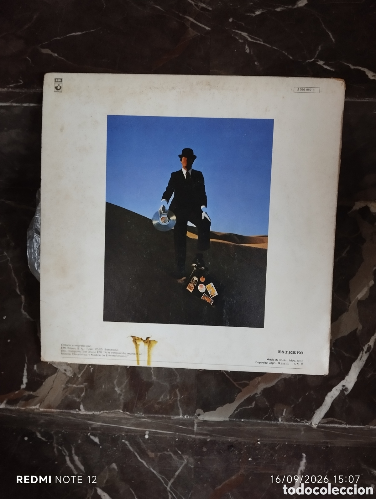 Discos de vinilo: PINK FLOYD, WISH YOU WERE HERE - Foto 3