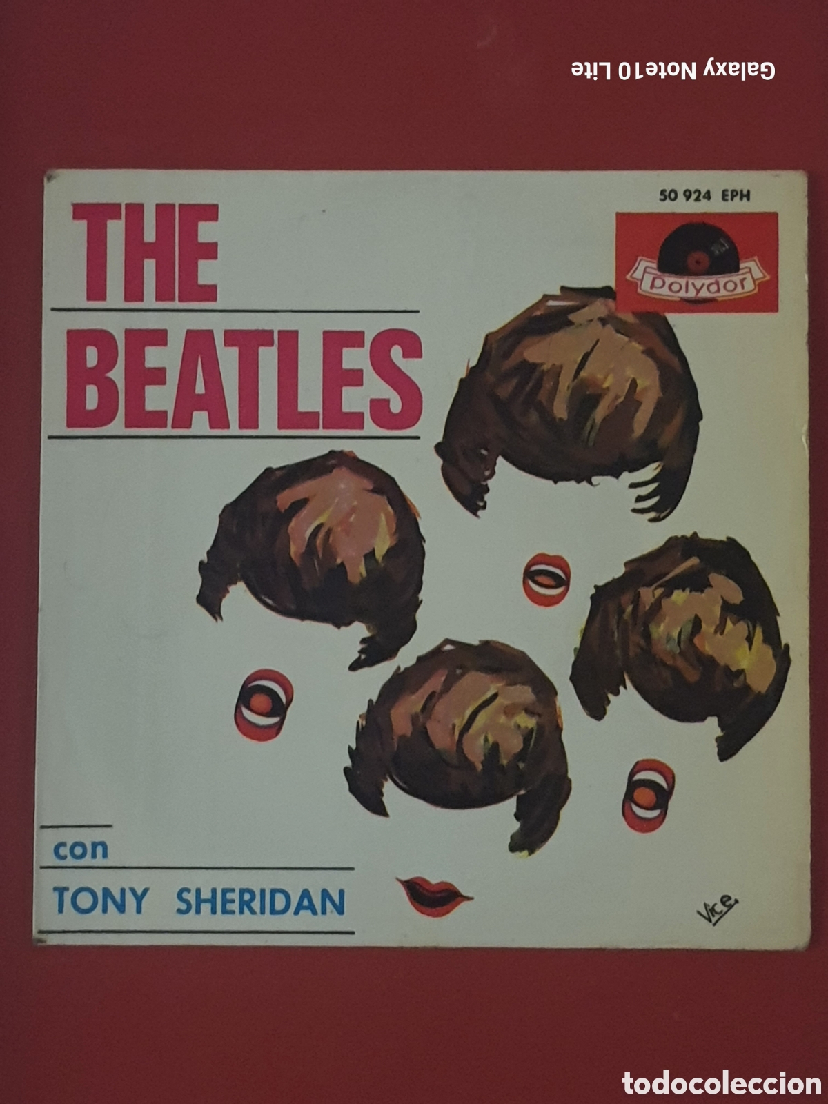 Discos de vinilo: THE BEATLES CON TONY SHERIDAN EP 50924 EPH POLYDOR 1964 ESPA&Ntilde;A MY BONNIE + 3