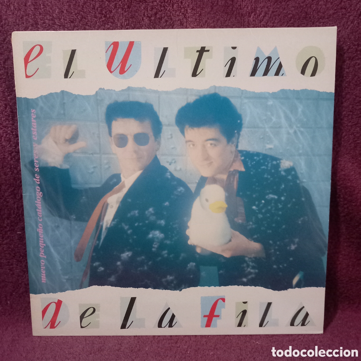Discos de vinilo: LP EL ULTIMO DE LA FILA/TELA FINA 1990