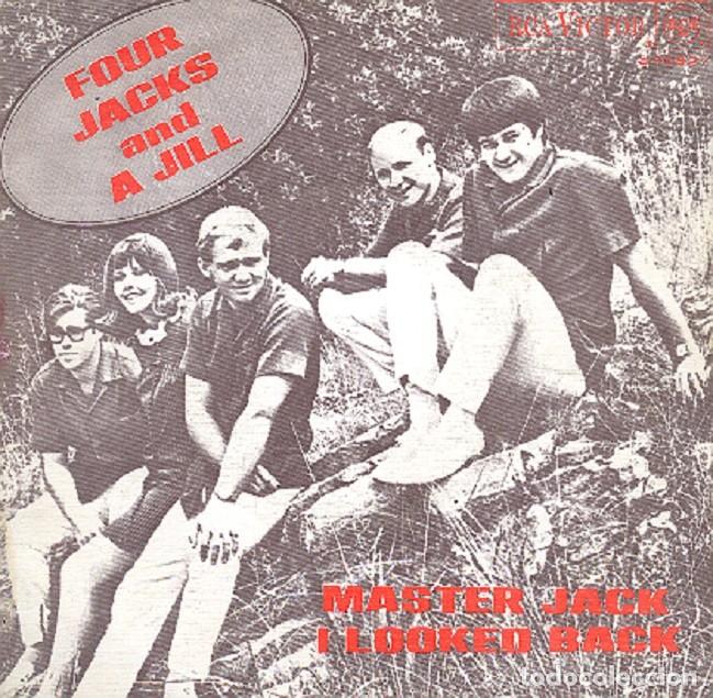 Discos de vinilo: Four Jacks and A Jill &ndash; Master Jack; I looked back- RCA 10327 &ndash; 1968
