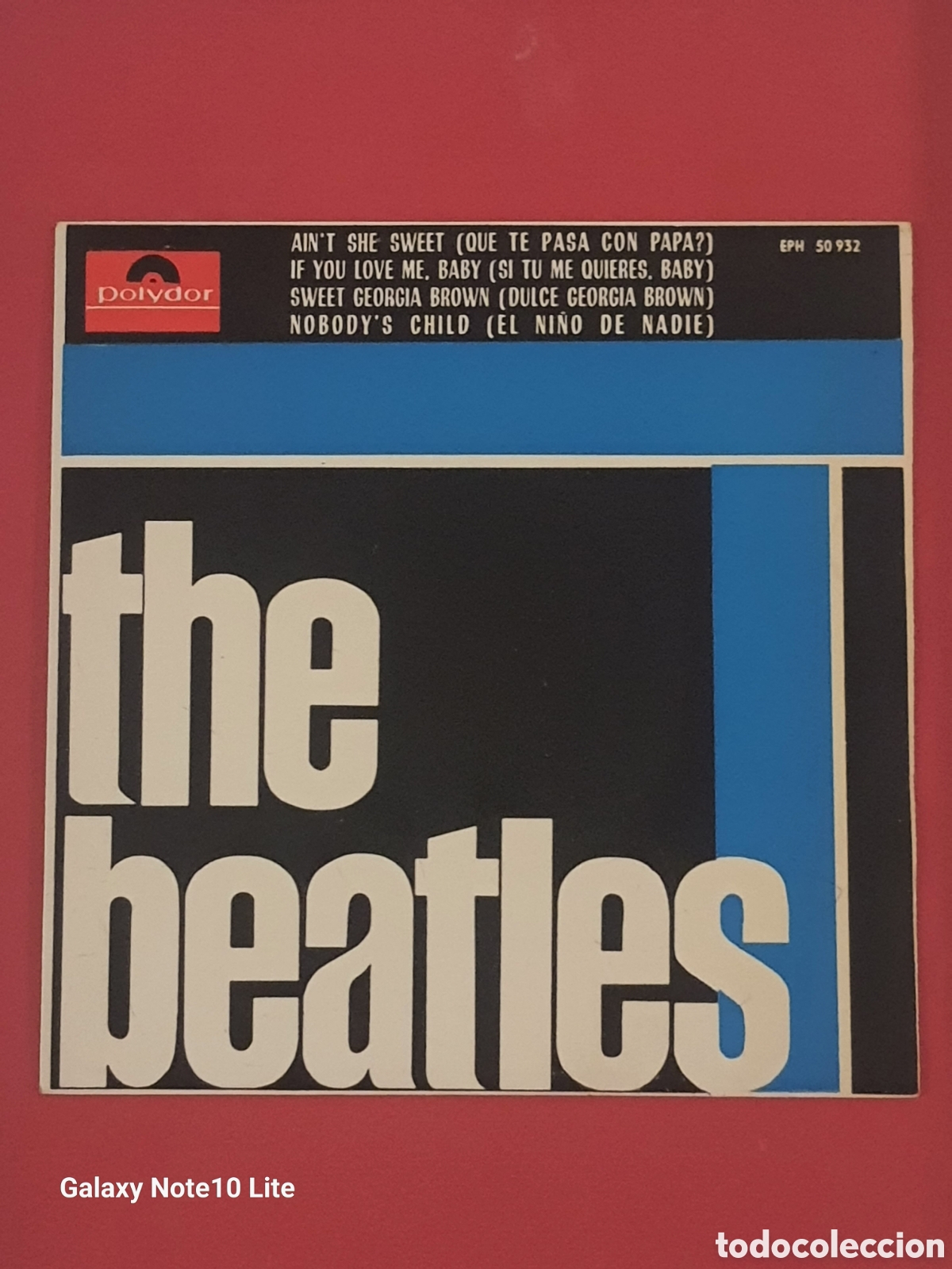 Discos de vinilo: THE BEATLES TONY SHERIDAN EP 50932 EPH POLYDOR 1964 ESPA&Ntilde;A AIN'T SHE SWEET +3