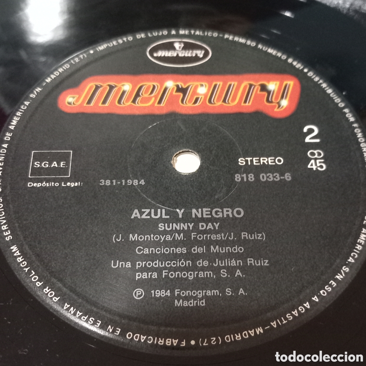 Discos de vinilo: MAXI EL HOMBRE LOBO 1984 MERCURY - Foto 4