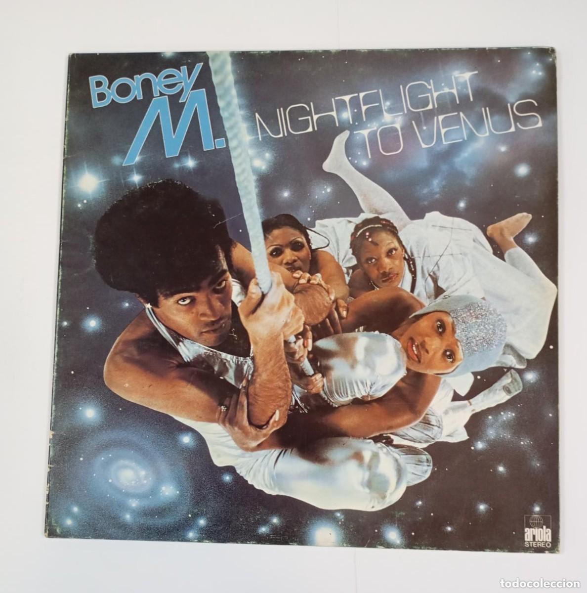 Discos de vinilo: BONEY M - NIGHTFLIGHT TO VENUS ..LP DE ARIOLA .1&ordf; ED. ESPA&Ntilde;OLA DE 1978 .