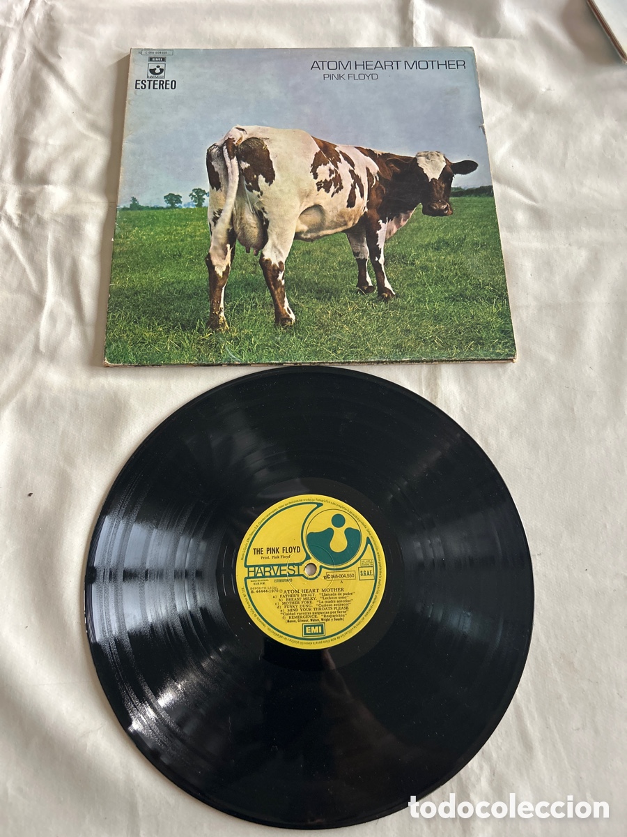 Discos de vinilo: Disco de vinilo Lp Pink Floyd.Atom Heart Mother