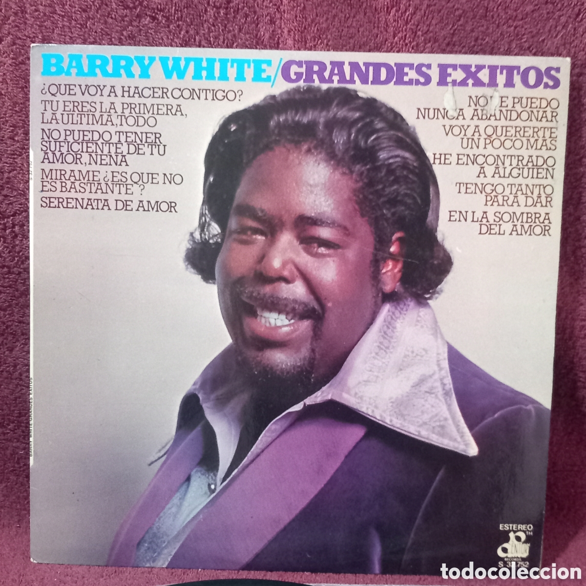 Discos de vinilo: Lp BARRY WHITE GREATEST HITS 1975 SPAIN(VINILO COMO NUEVO)