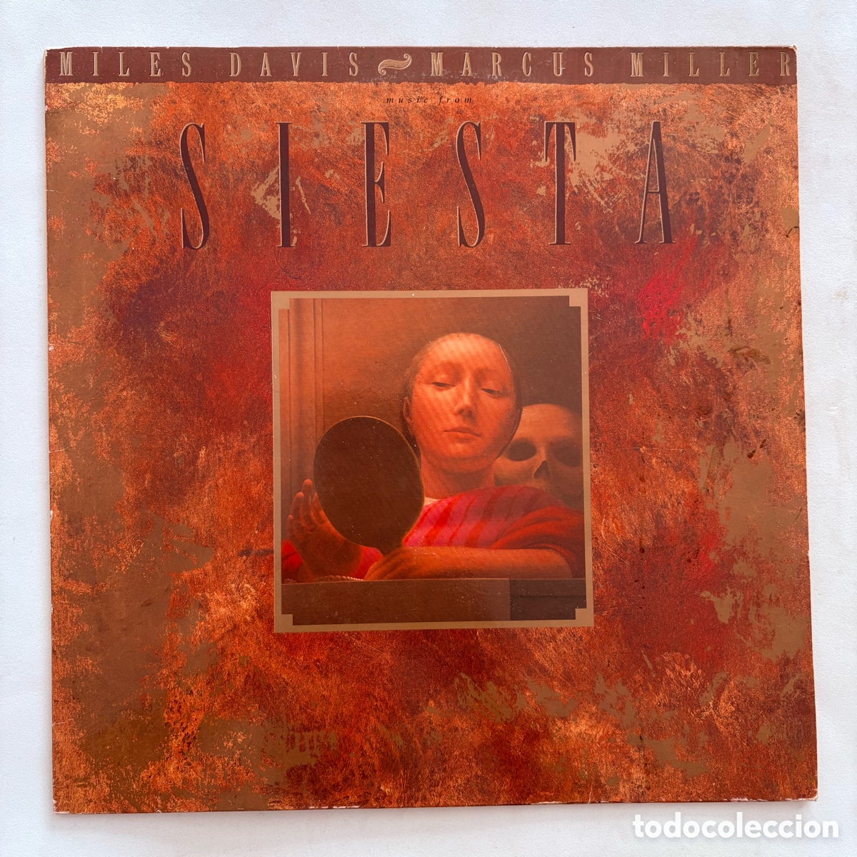 Discos de vinilo: lp Miles Davis & Marcus Miller &ndash; Music From Siesta edicion espa&ntilde;ola de 1987