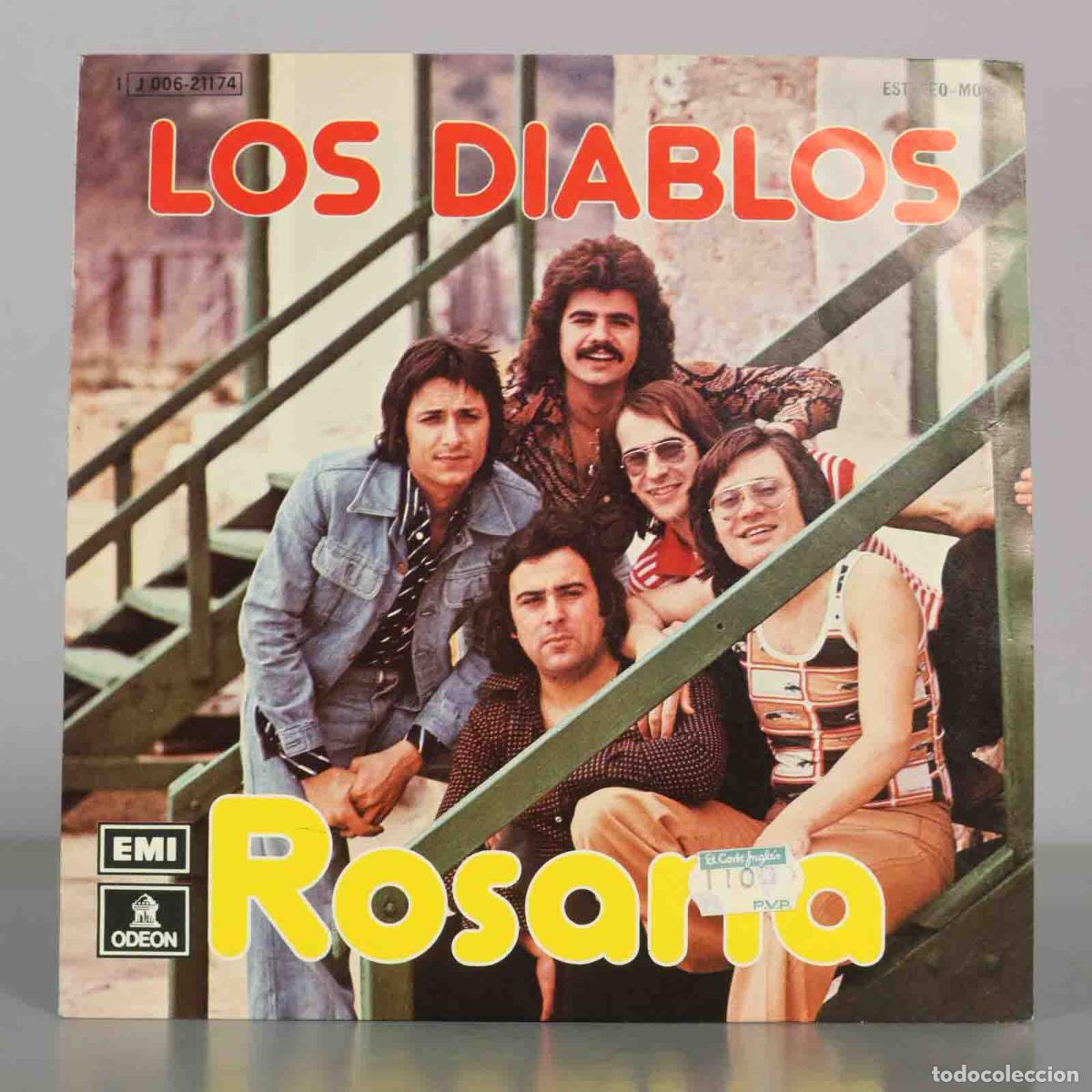 Discos de vinilo: SINGLE. Los Diablos &ndash; Rosana