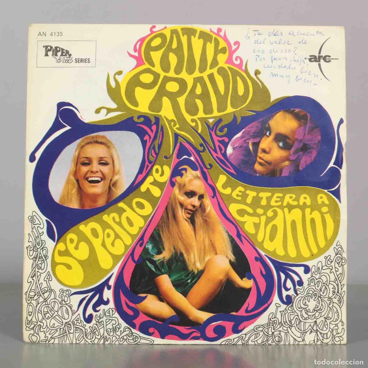 Discos de vinilo: SINGLE. Patty Pravo &ndash; Se Perdo Te / Lettera A Gianni