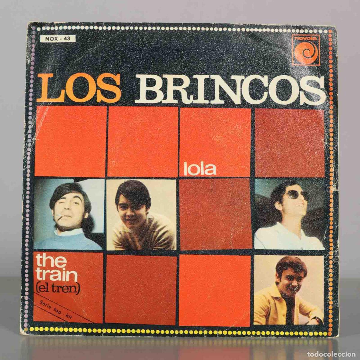 Discos de vinilo: SINGLE. Los Brincos &ndash; Lola / The Train = El Tren