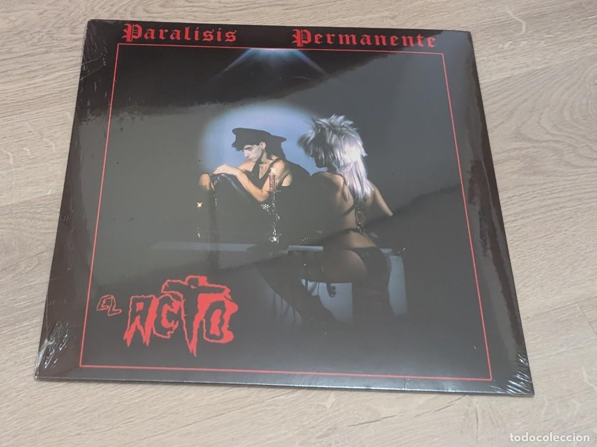 Discos de vinilo: PARALISIS PERMANENTE - EL ACTO ..LP - EDICION LIMITADA A 500 COPIAS - 2025 - EN VINILO ROJO - NUEVO