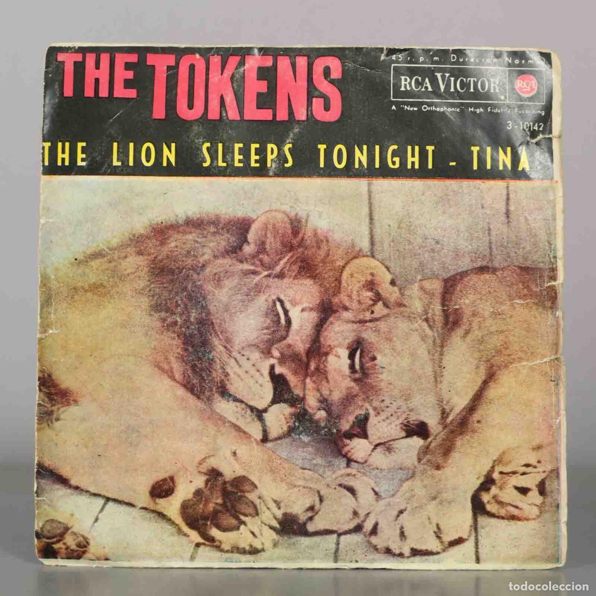 Discos de vinilo: EP. THE TOKENS THE LION SLEEPS TONIGHT RCA