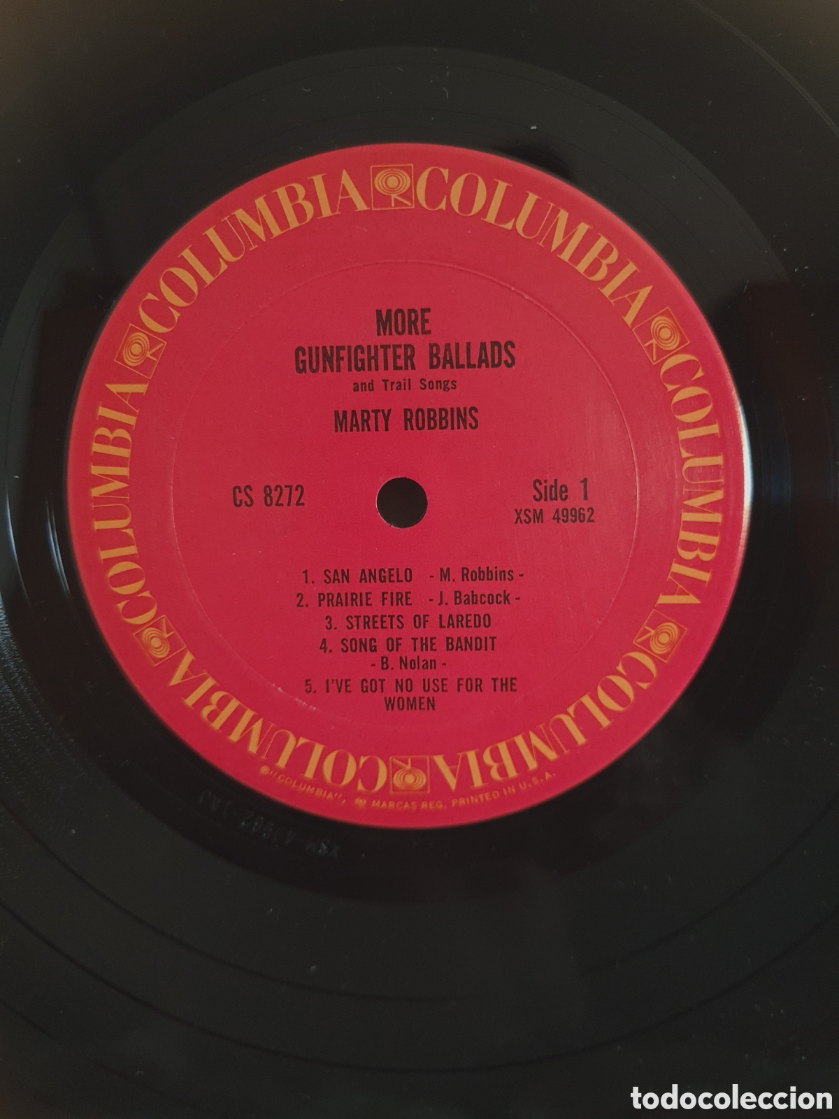 Discos de vinilo: MARTY ROBINS * MORE GUNFIGHTER BALLADS - Foto 4