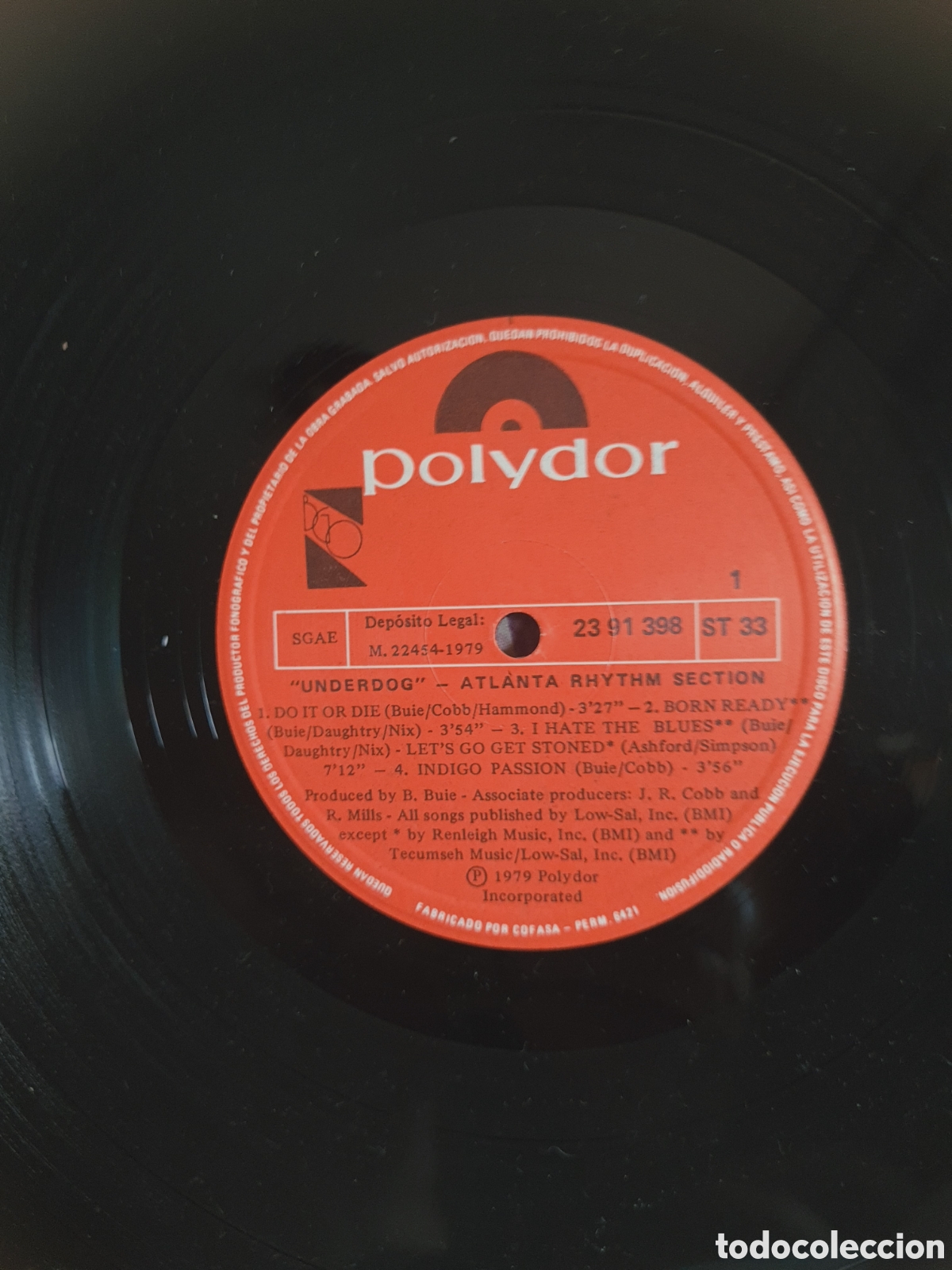 Discos de vinilo: ATLANTA RHYTHM SECTION * UNDERDOG - Foto 3