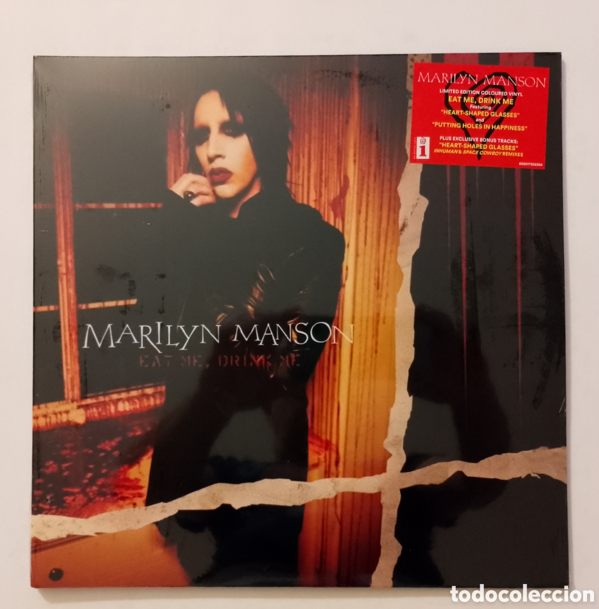 Discos de vinilo: MARILYN MANSON - EAT ME DRINK ME 2LP ROJO MARMOL