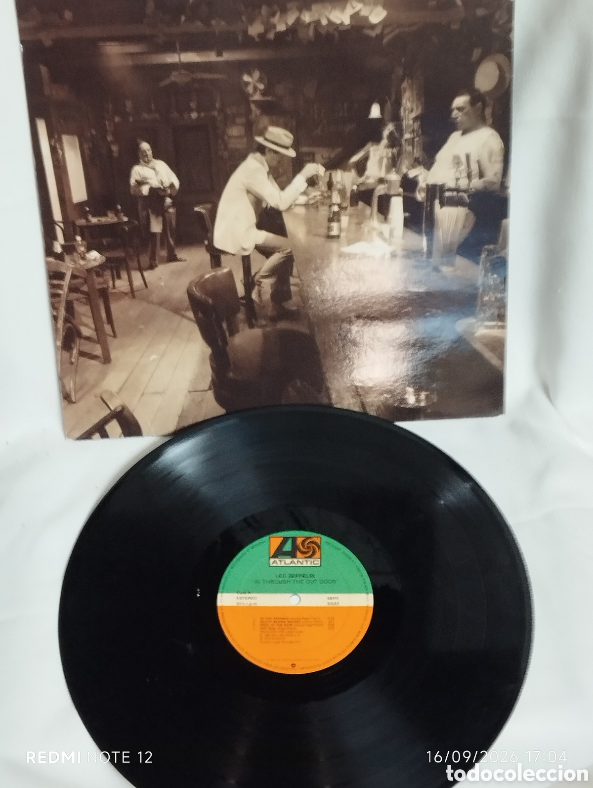 Discos de vinilo: LED ZEPPELIN, IN THROUGH THE OUT DOOR - Foto 3