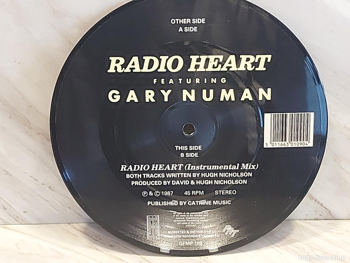 Discos de vinilo: PICTURE DISC !! | RADIO HEART FEATURING GARY NUMAN | RADIO HEART | 1987 | GFMP 109