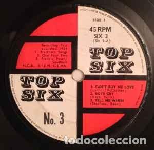 Discos de vinilo: Unknown Artist - Top Six No. 3 (7&rdquo;, EP, Mono) Label:Top Six Cat#: SIX 3