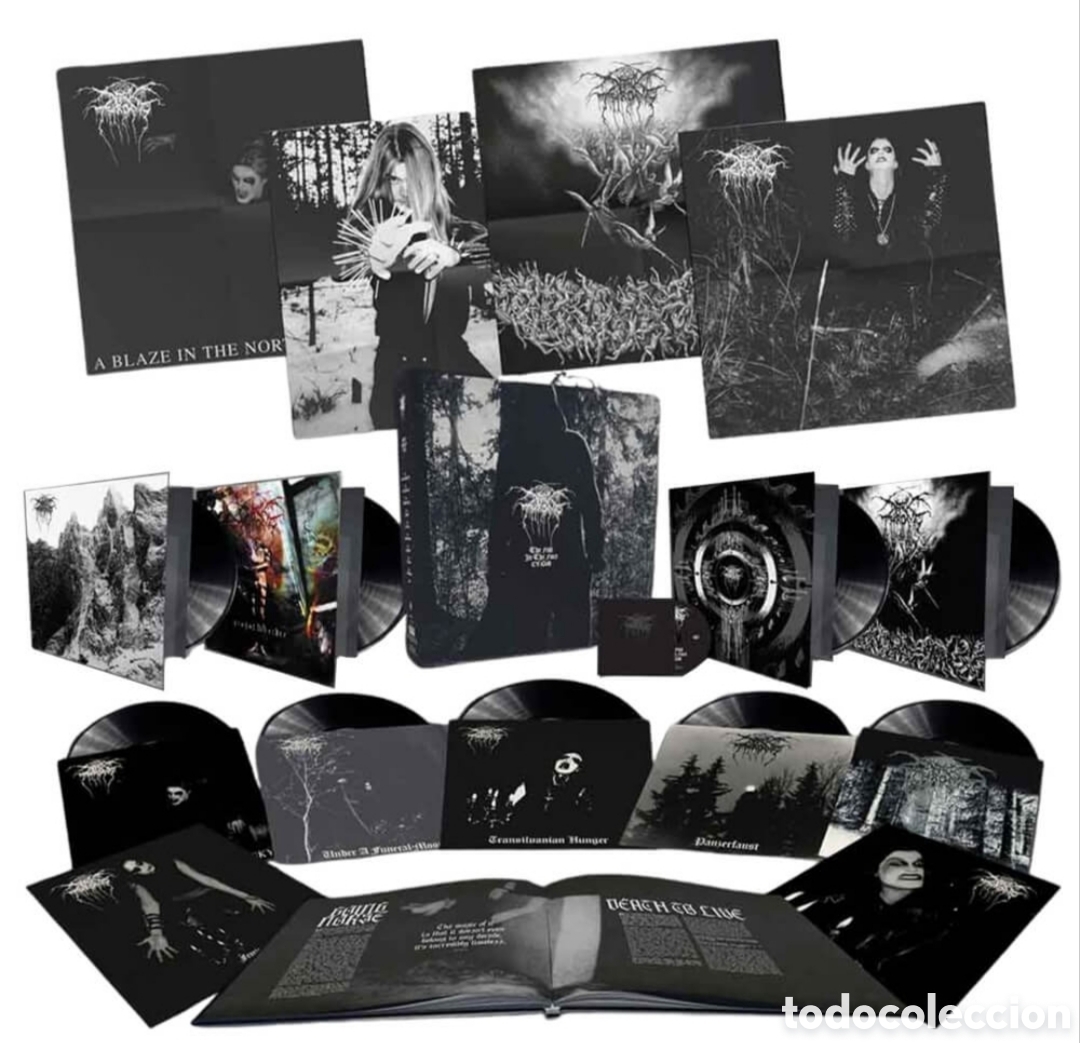 Discos de vinilo: Darkthrone box set 9 lp