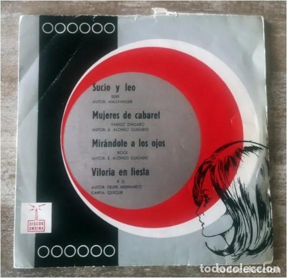 Discos de vinilo: Orquesta Rafael Talens - Sucio Y Feo - Discos Ondina