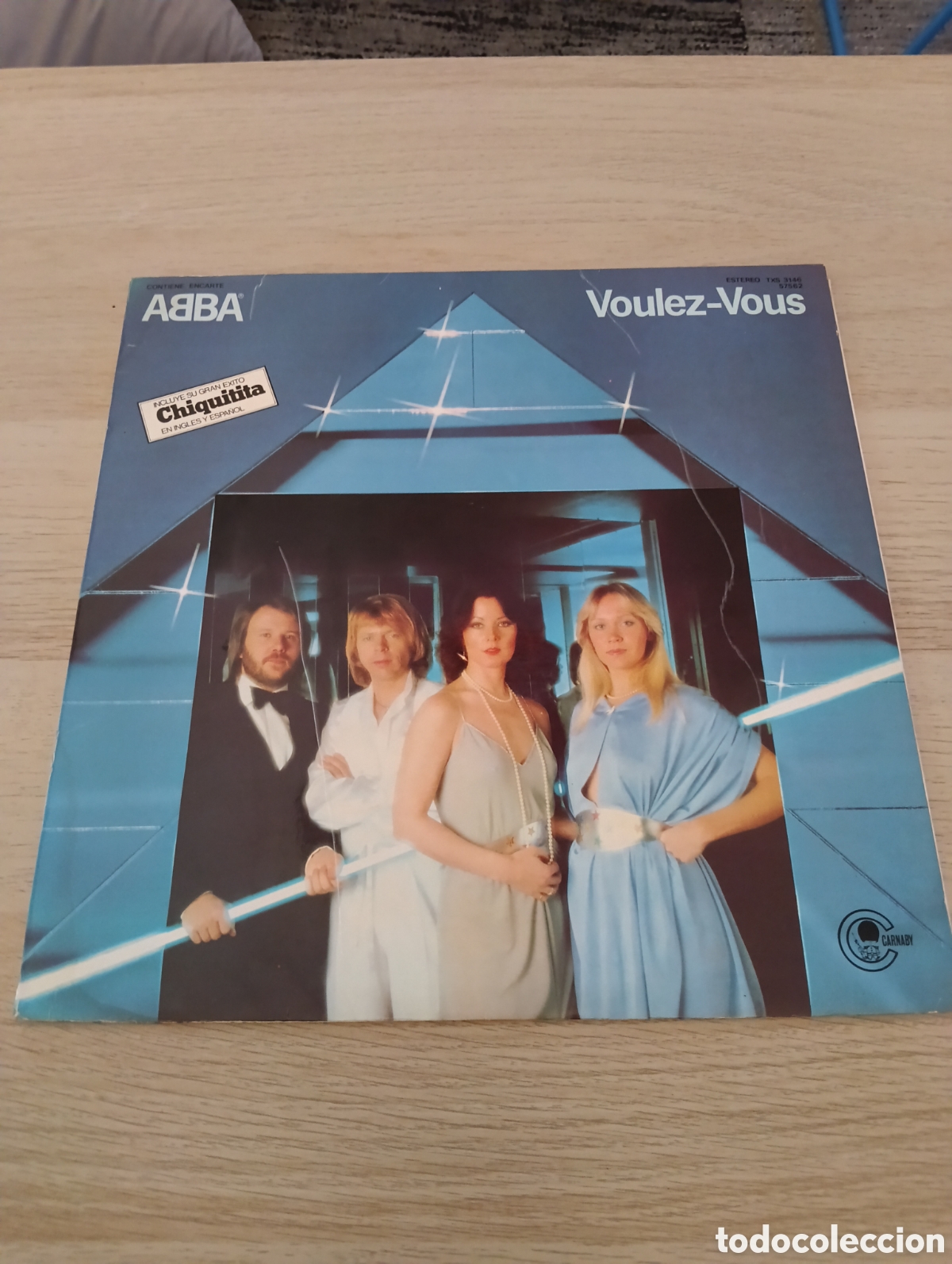 Discos de vinilo: Abba. &rdquo; Voulez - Vous &rdquo;. Primera Edici&oacute;n Espa&ntilde;ola. 1979. Carnaby