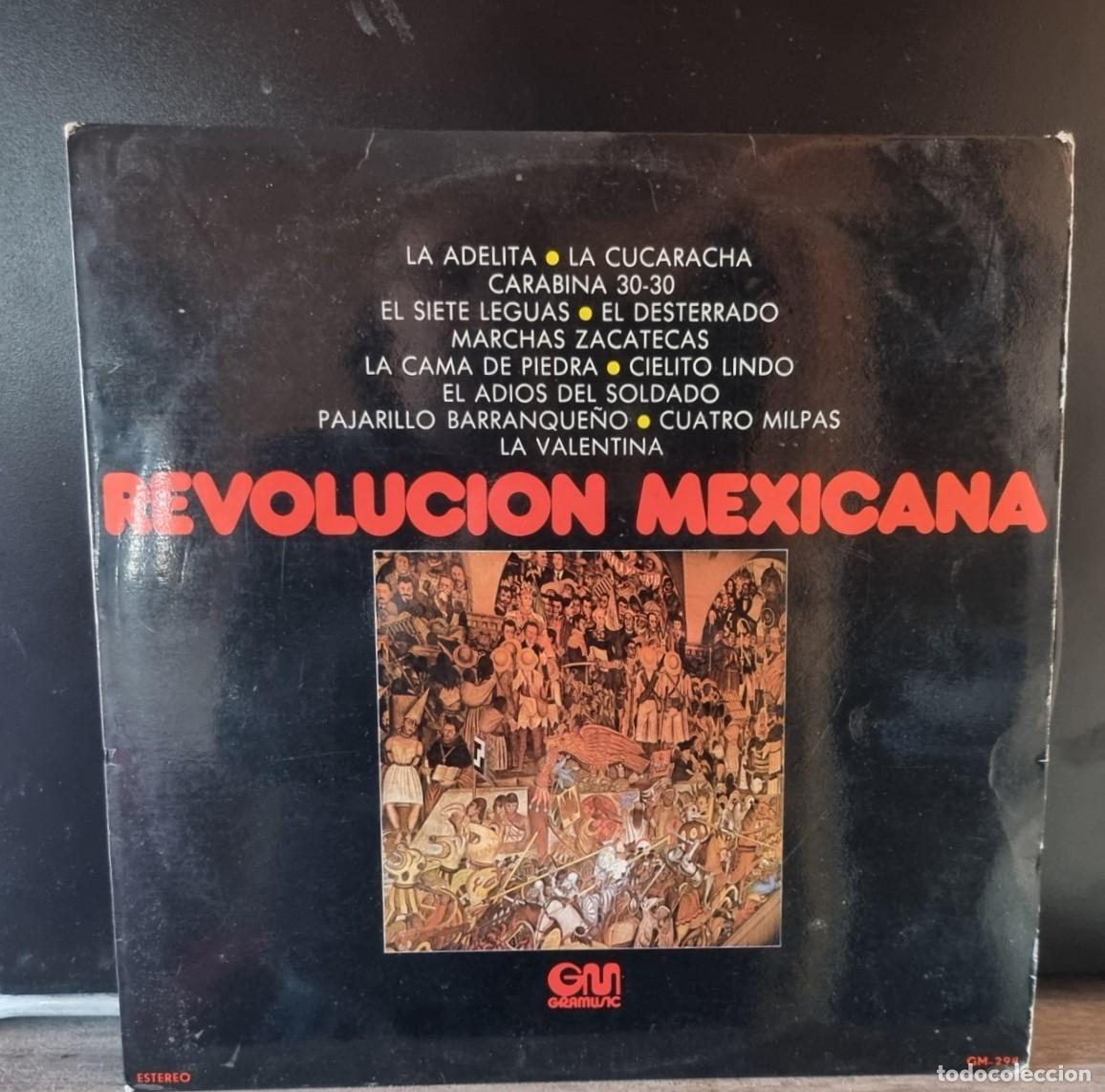 Discos de vinilo: ANTONIO BRIBIESCA Y SUS GUITARRAS, REVOLUCI&Oacute;N MEXICANA