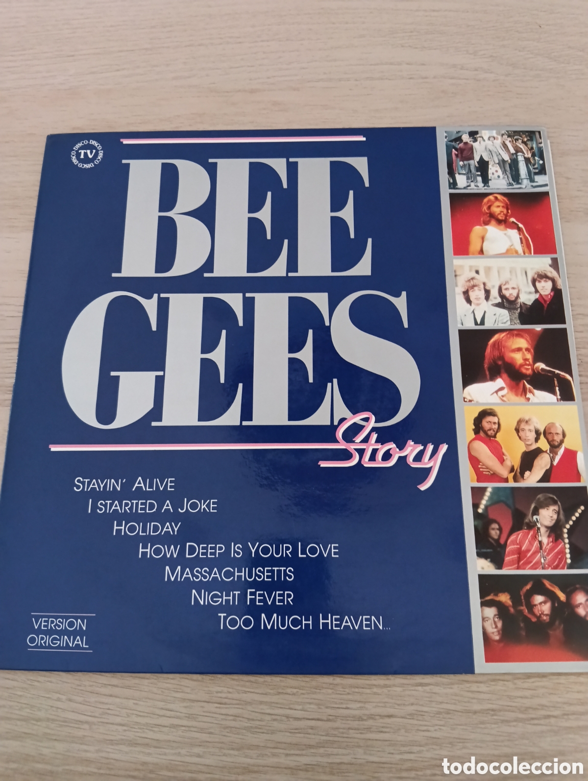 Discos de vinilo: Bee Gees. &rdquo; Bee Gees Story &rdquo;. Primera Edici&oacute;n Espa&ntilde;ola. 1991. Polydor.