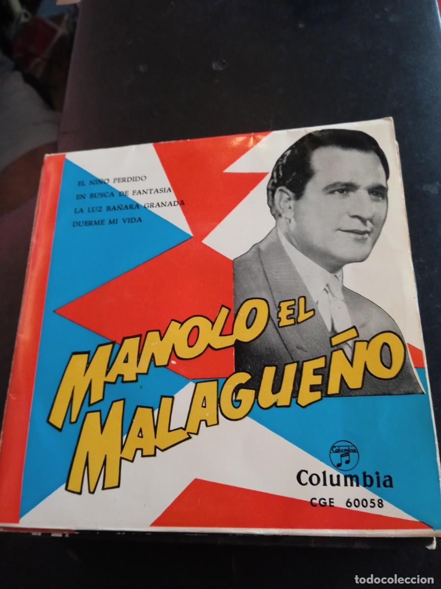 Discos de vinilo: MANOLO EL MALAGUE&Ntilde;O- EL NI&Ntilde;O PERDIDO. EP