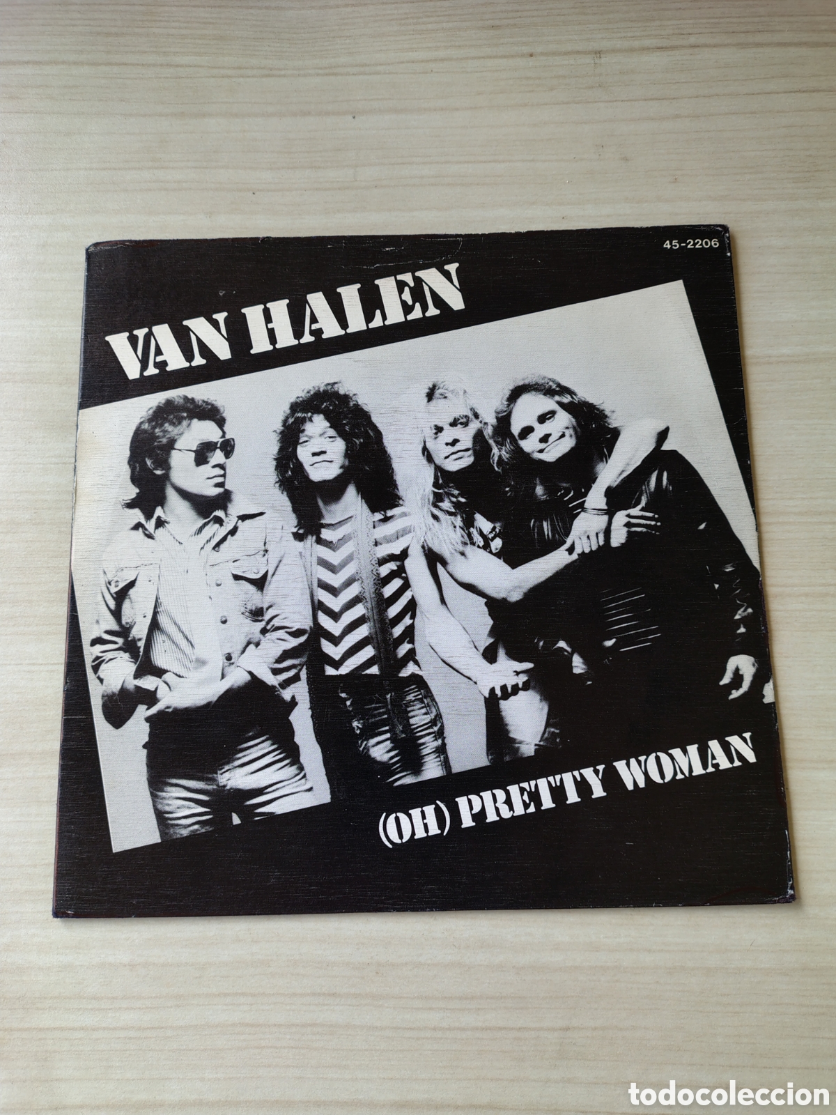 Discos de vinilo: VAN HALEN (Oh) Pretty Woman / Happy Trails ( 1982 WARNER BROS ESPA&Ntilde;A )
