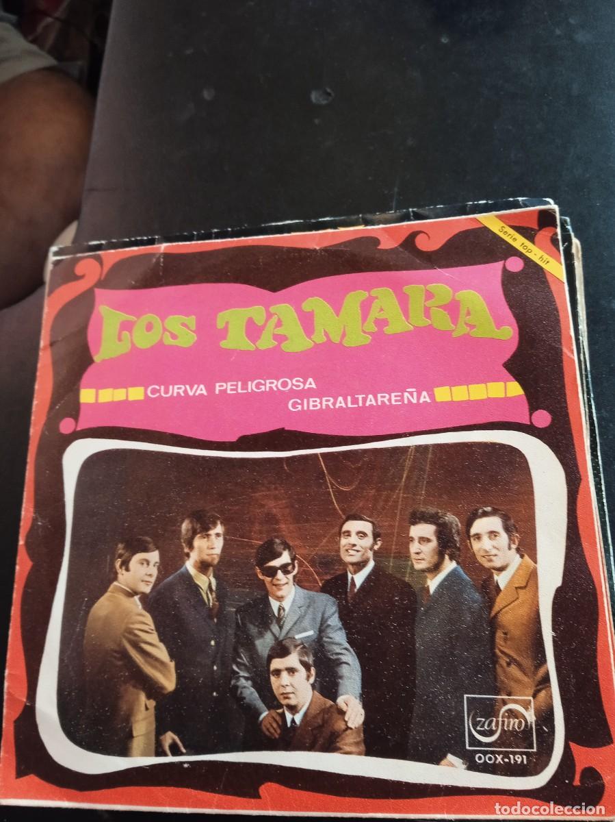 Discos de vinilo: LOS TAMARA- CURVA PELIGROSA. SINGLE.