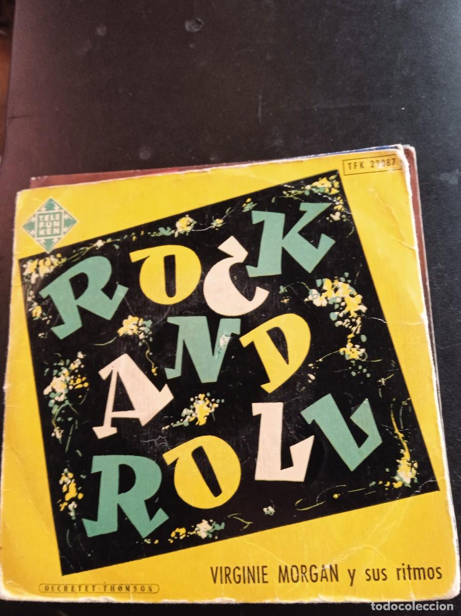 Discos de vinilo: VIRGINIE MORGAN Y SUS RITMOS- ROCK AND ROLL. EP