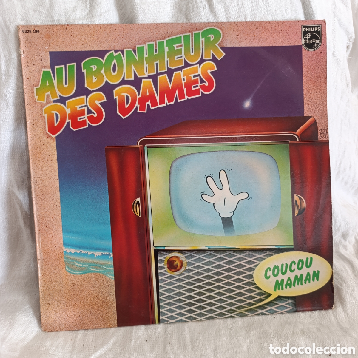 Discos de vinilo: Rock and roll c&oacute;mico,Vinilo LP Au Bonheur des Dames &ndash; Coucou Maman (1975) Original franc&eacute;s