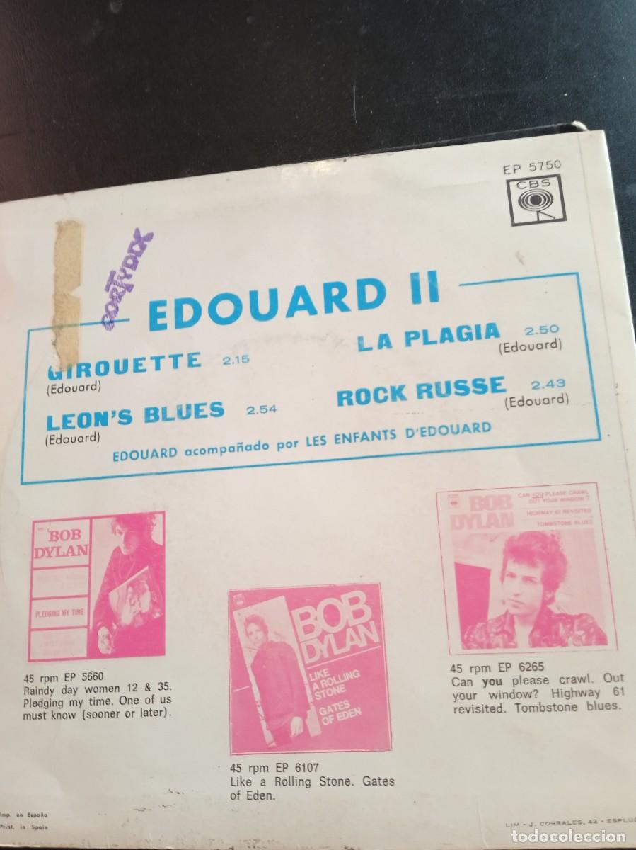 Discos de vinilo: EDOUARD- GIROUETTE+ 3. EP - Foto 2