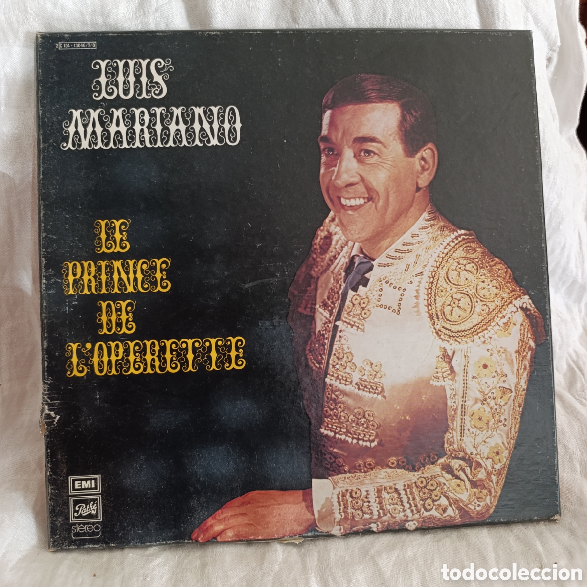 Discos de vinilo: Estuche 3 LP Vinilo Luis Mariano &ndash; Le Prince De L'Op&eacute;rette (1975)