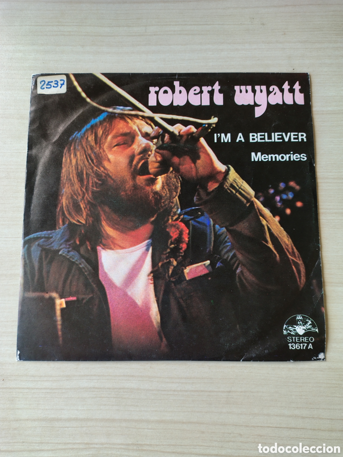 Discos de vinilo: ROBERT WYATT I'm A Believer / Memories ( 1975 VIRGIN ESPA&Ntilde;A ) SOFT MACHINE CANTERBURY