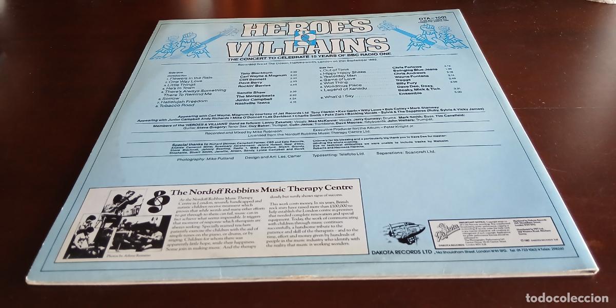 Discos de vinilo: HEROES & VILLAINS - LP - IMPORTACION - Foto 3