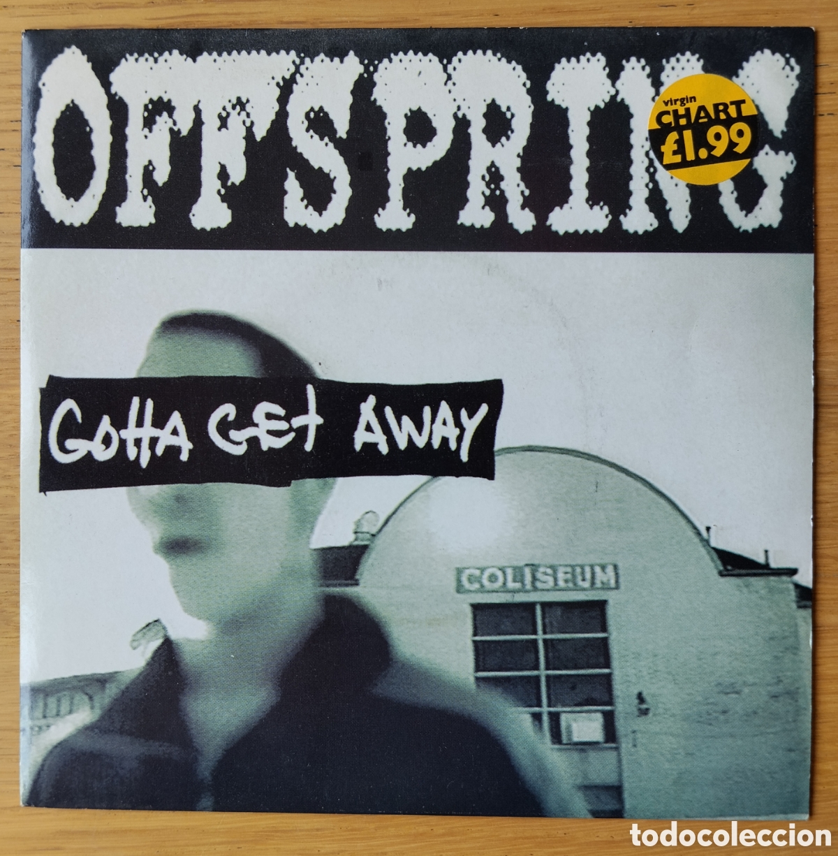 Discos de vinilo: THE OFFSPRING : &rdquo;GOTTA GET AWAY/ SMASH (LIVE VERSION)&rdquo; SINGLE VINILO 1995 - PUNK ROCK
