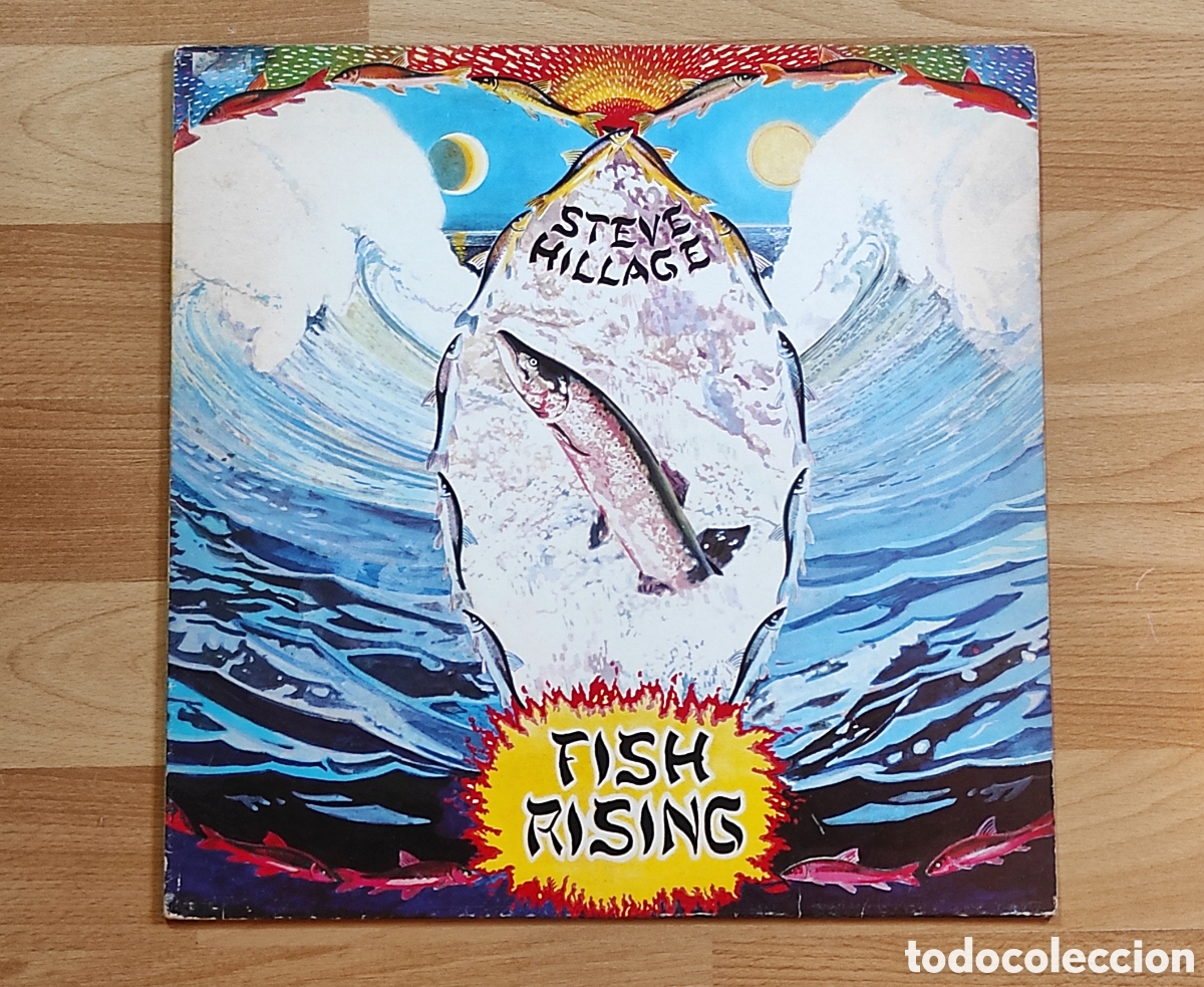 Discos de vinilo: Steve Hillage - Fish Rising Vinilo. LP ed espa&ntilde;ola