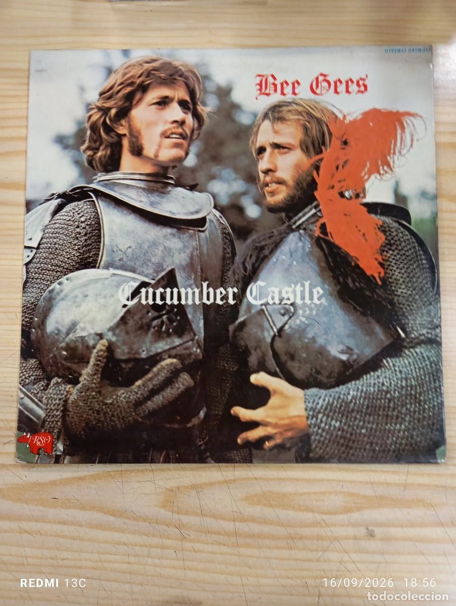 Discos de vinilo: Lp - Bee Gees &lrm;&ndash; Cucumber Castle - Edicion Espa&ntilde;ola 1978 Carpeta doble