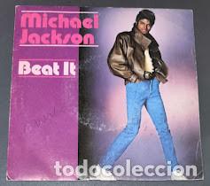 Discos de vinilo: Michael Jackson - Beat It - 7&rdquo; Single, Epic ref. A-3184. Ed. francesa 1983.