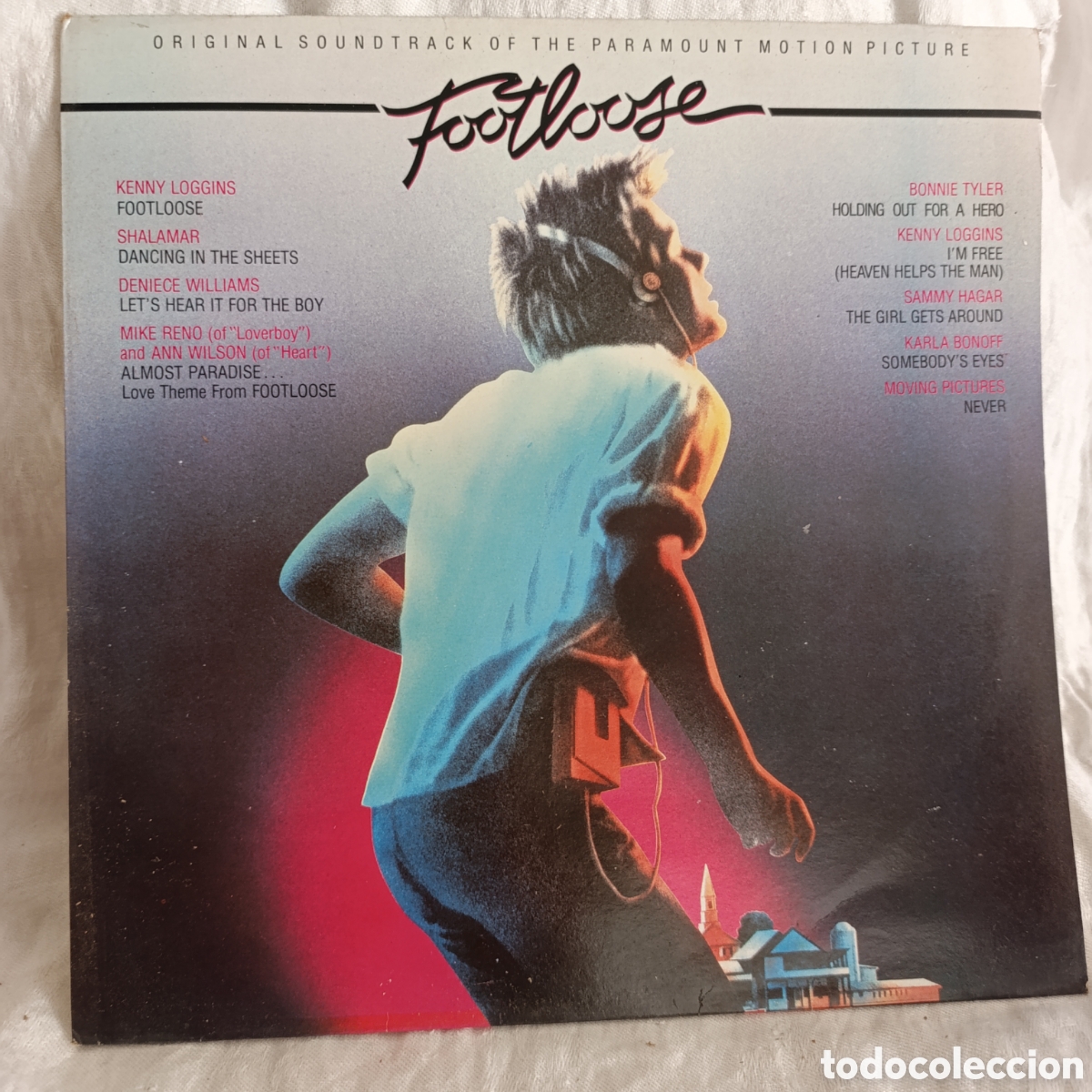 Discos de vinilo: Vinilo B.S.O. Footloose (1984) - Banda Sonora Original, las m&aacute;s vendida de la historia del cine