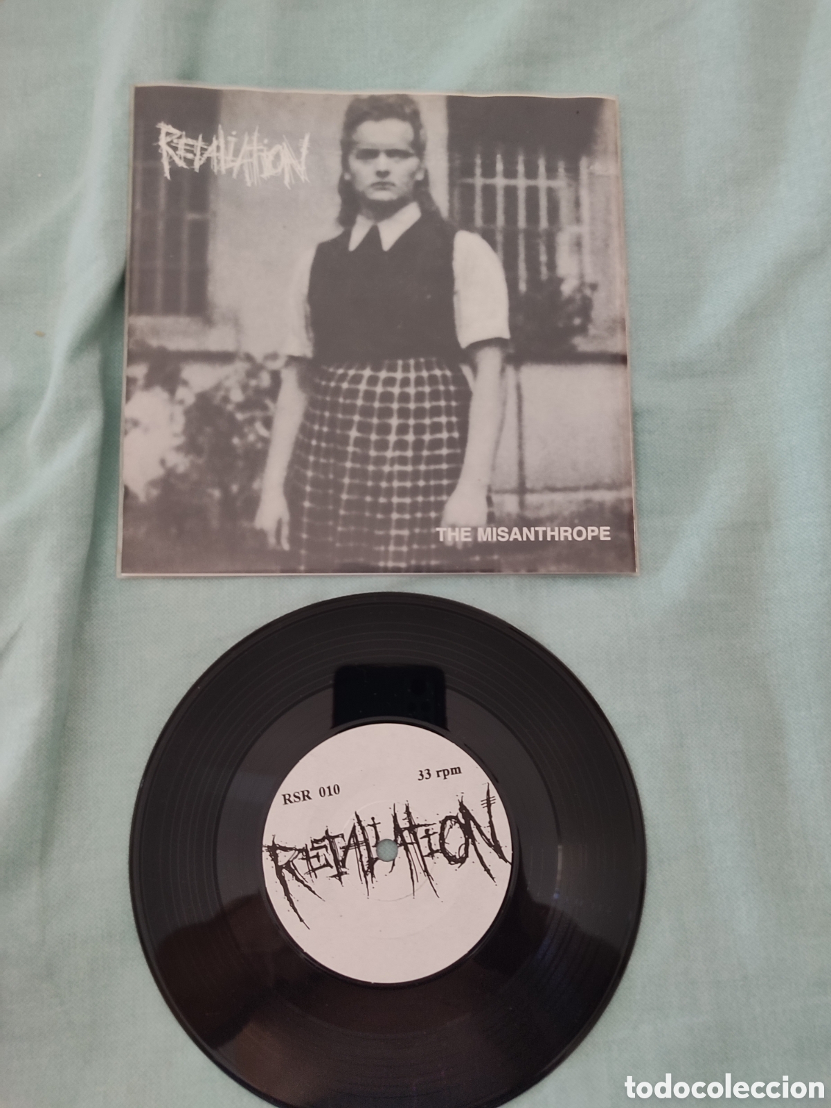 Discos de vinilo: Gut retaliation Cripple Bitch / The Misanthrope 7&rdquo; lp