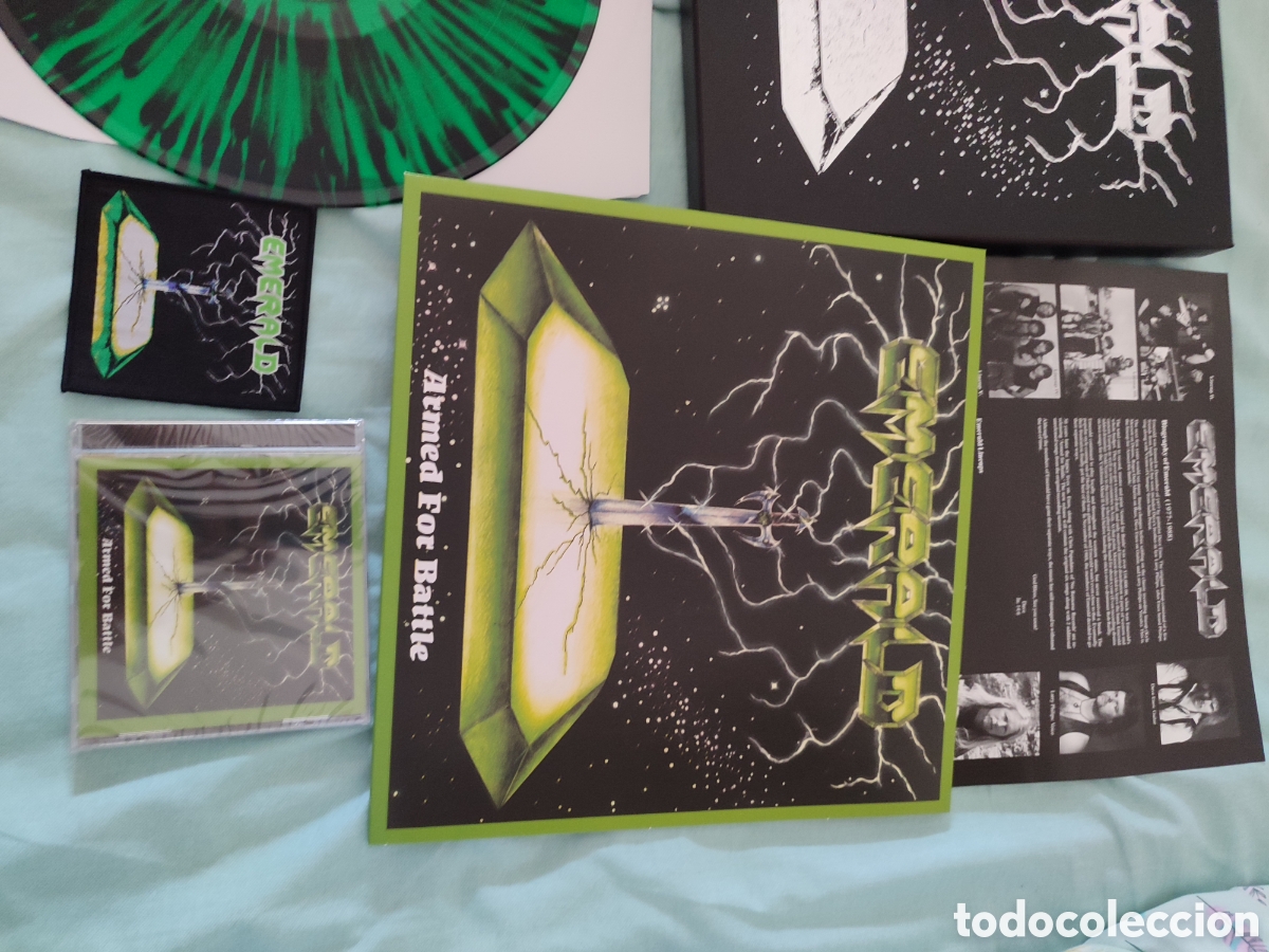 Discos de vinilo: Emerald lp box set Armed For Battle box - Foto 2