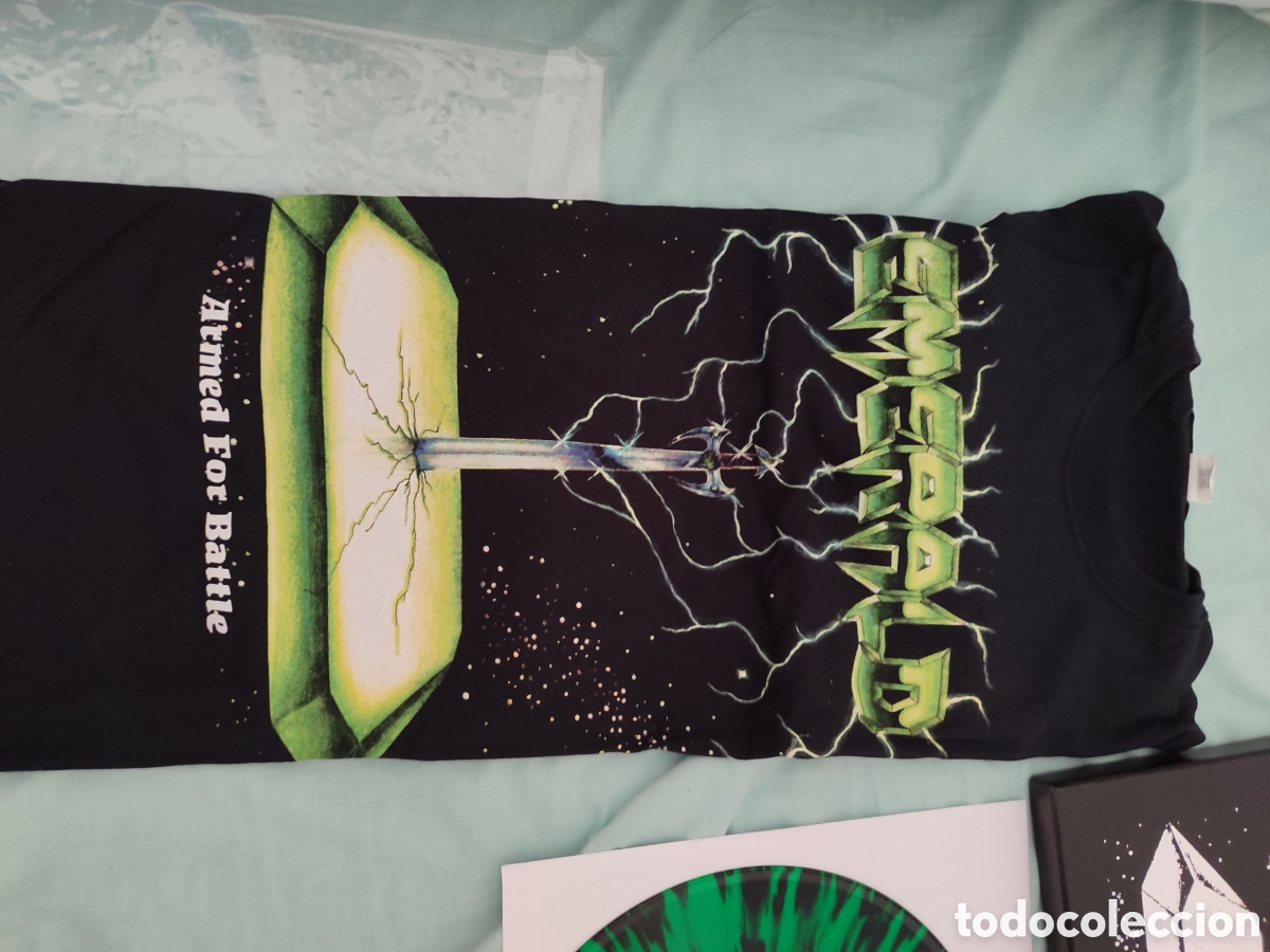Discos de vinilo: Emerald lp box set Armed For Battle box - Foto 4