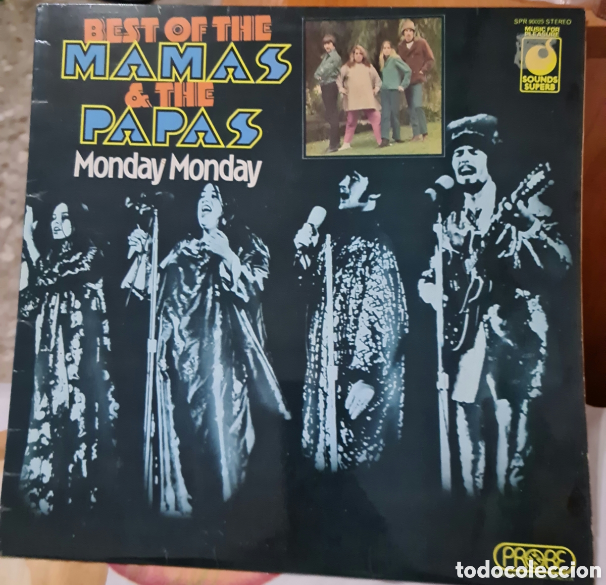 Vinyl-Schallplatten: MAMAS & THE PAPAS * BEST OF TIME MONDAY MONDAY