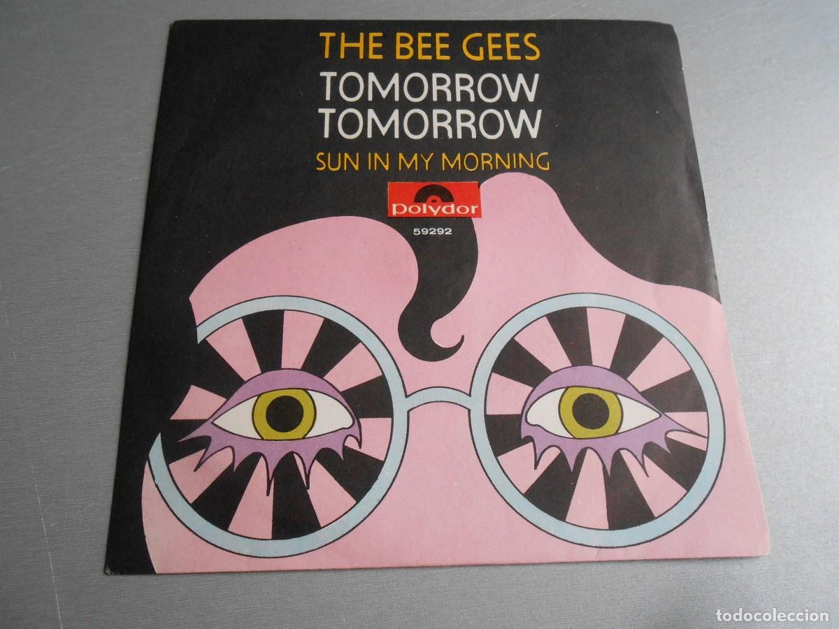 Discos de vinilo: BEE GEES, THE, SG, TOMORROW, TOMORROW + 1, A&Ntilde;O 1969, POLYDOR 59.292, MADE IN ITALY