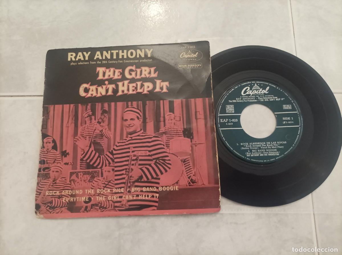 Discos de vinilo: The Girl Cant Help it ep Ray Anthony - Foto 1